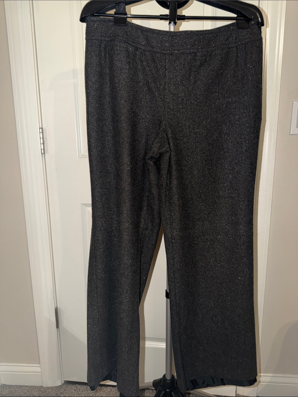 Eddie Bauer Brown Wide-Leg Sparkle Pants
